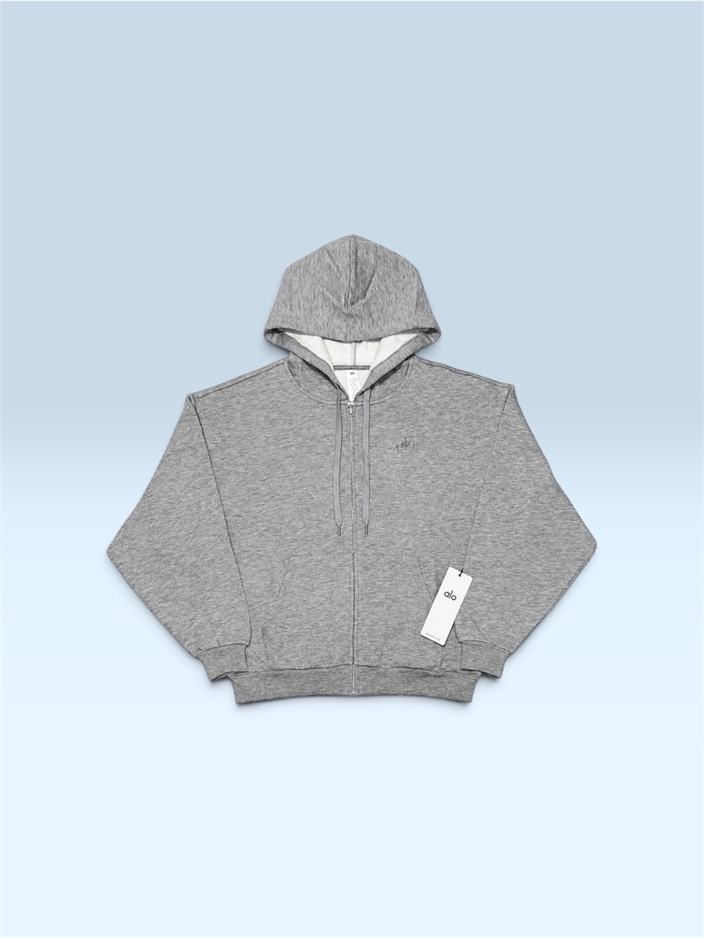 ALO Yoga accolade Full zip hoodie sweatshirt NWT